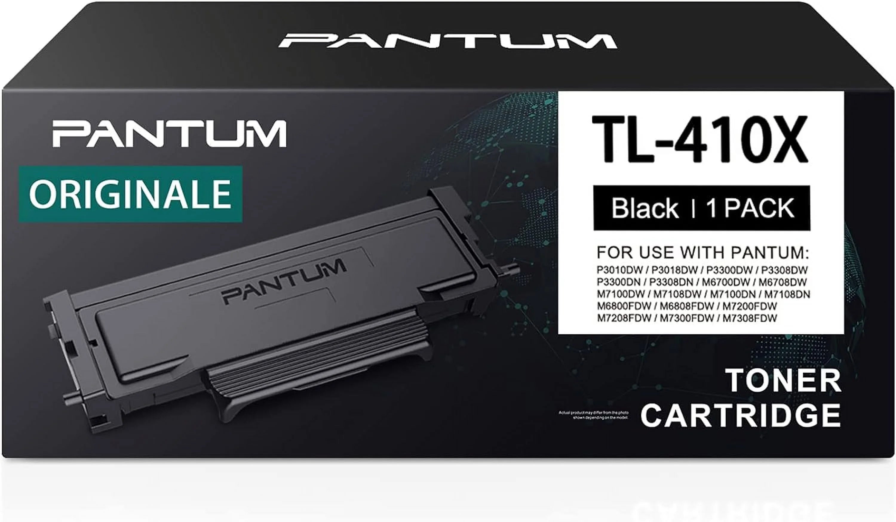 TL-410X Toner with 6000 Page Yield for Pantum P3012, P3302, M6802, M7102, M7202 Series