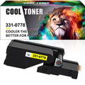 Cool Toner Compatible Toner Cartridge for Dell 331-0779 for Dell 1250C 1350CNW 1355CN 1355CNW C1760NW C1765NF C1765NFW Replacement Printers Toner Ink Yellow, 1-Pack