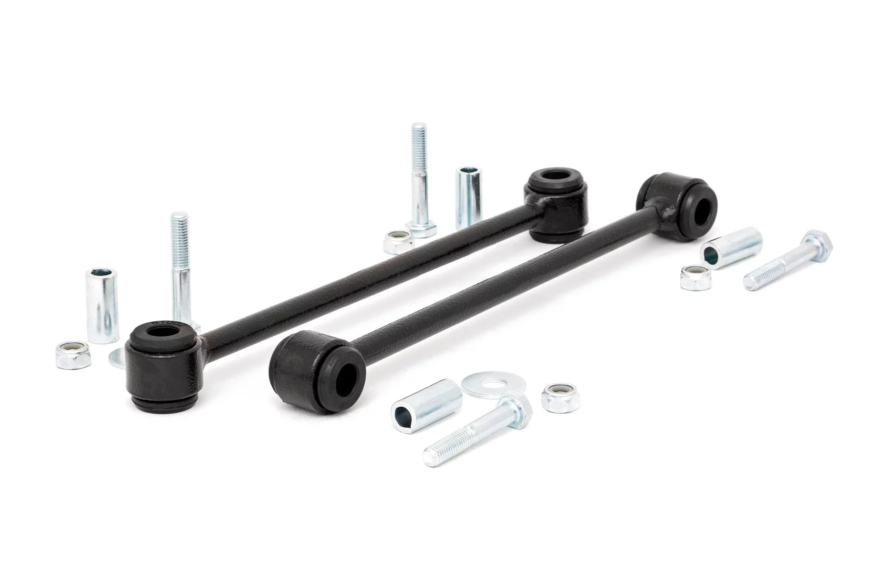 Rough Country Rear Sway Bar Links for 2007-2018 Jeep Wrangler JK  6 Lift - 1017