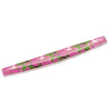 Fellowes Photo Gel Keyboard Wrist Rest with Microban Pink Flowers - 0.75 x 18.56 x 2.31 Dimension - Multicolor - Rubber Back, Polyurethane Cover, Gel - Stain Resistant, Skid Proof