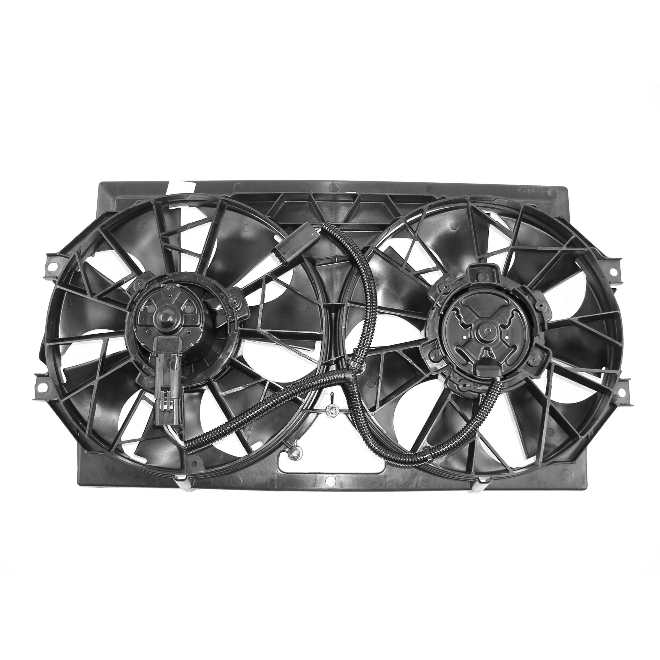 Agility Auto Parts 6017117 Dual Radiator and Condenser Fan Assembly for Chry, Dodge Models