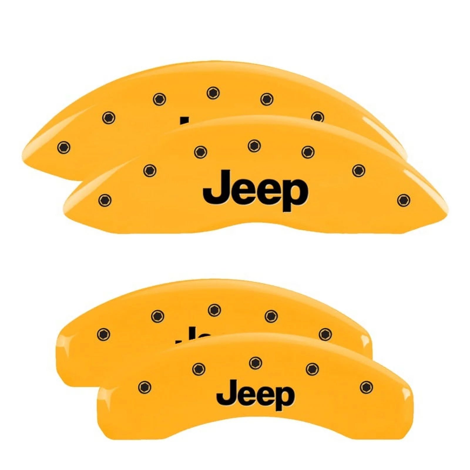 MGP Caliper Covers 4 Logo Fits select: 2014-2018 JEEP GRAND CHEROKEE LIMITED, 2011-2013 JEEP GRAND CHEROKEE LAREDO