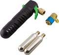 Leak Saver Leak Shot Automotive - Leak Sealant and Additive Injector - Made for Specialized Automotive Air-Conditioner System Repair - Non-Contaminating CO2 Cartridges - USA Made