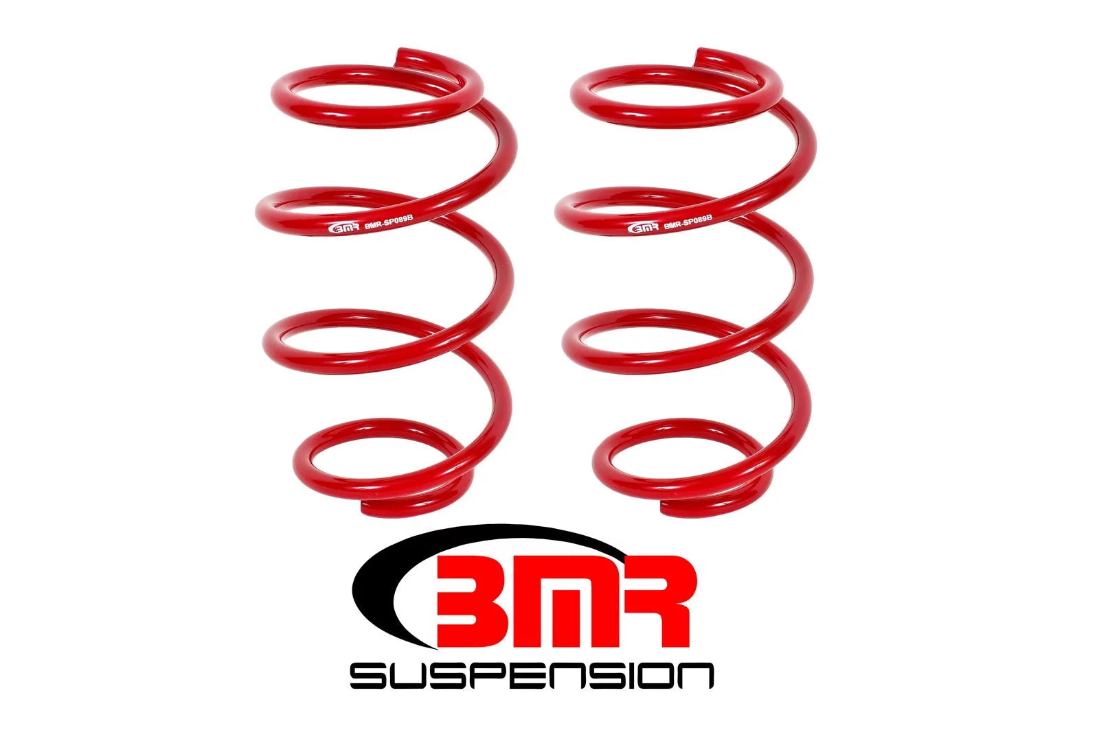 BMR 15-17 S550 Mustang Front Performance Version Lowering Springs - Red - SP089R Fits select: 2015-2019 FORD MUSTANG GT, 2020 FORD MUSTANG