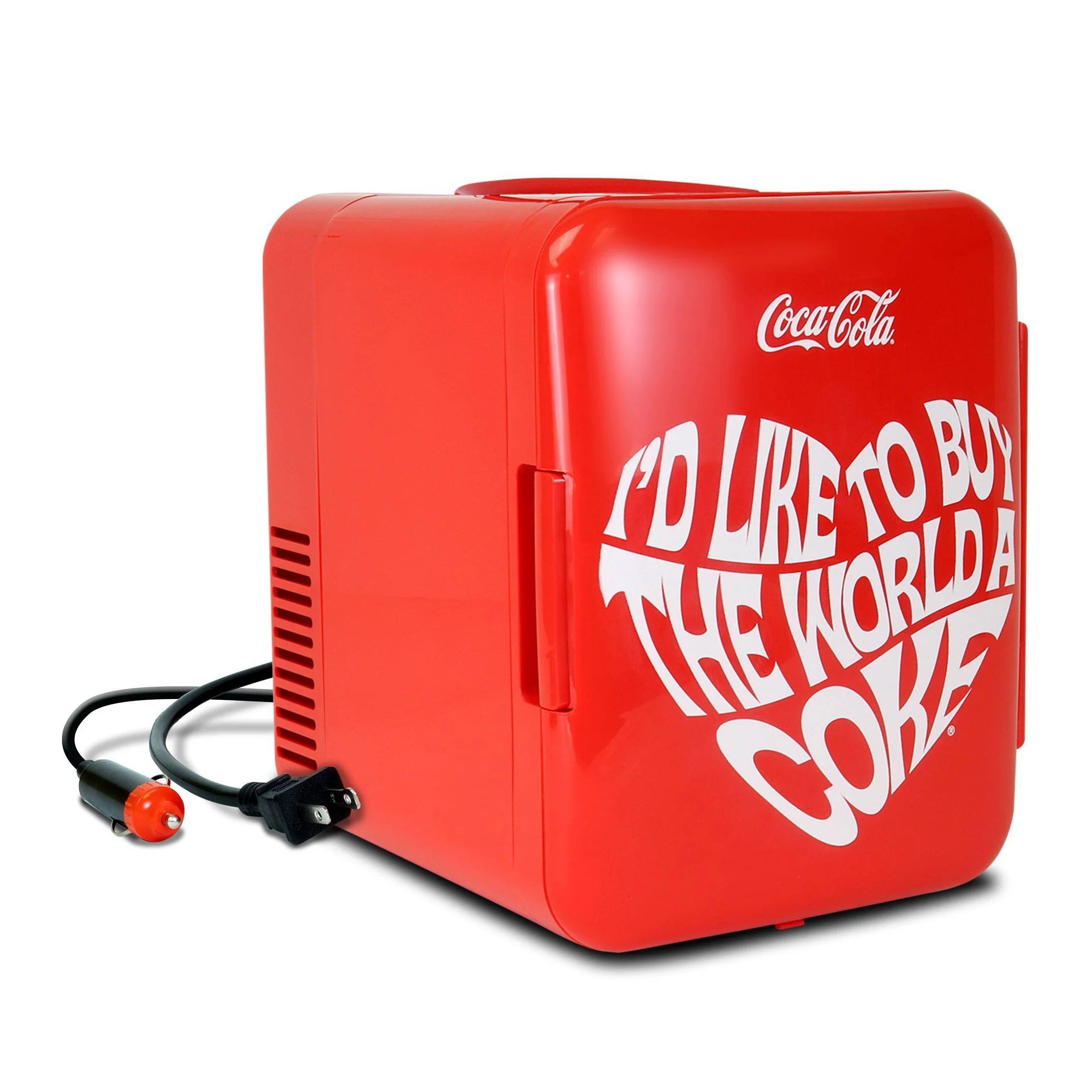 Coca-Cola World 1971 Series 4L Cooler/Warmer 12V DC 110V AC Mini Fridge