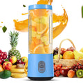 Nebublu Portable Blender, Shakes And Portable Usb 15oz Shakes And Smoothies Leakproof-lid Stainless Steel Fresh Juice Sport And Smoothies Waterproof Juice Sport Office Stainless Steel Fresh