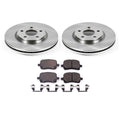 Ultimate Brakes Front Ceramic Brake Pad and Rotor Kit with Hardware WM80037