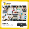 Toner Bank Compatible for Dell 1130 Black Toner Cartridge Replacement for Dell 330-9523 1130 1130N 1133 1135N Printer Toner Ink Office Supplies Household Black 2-Pack