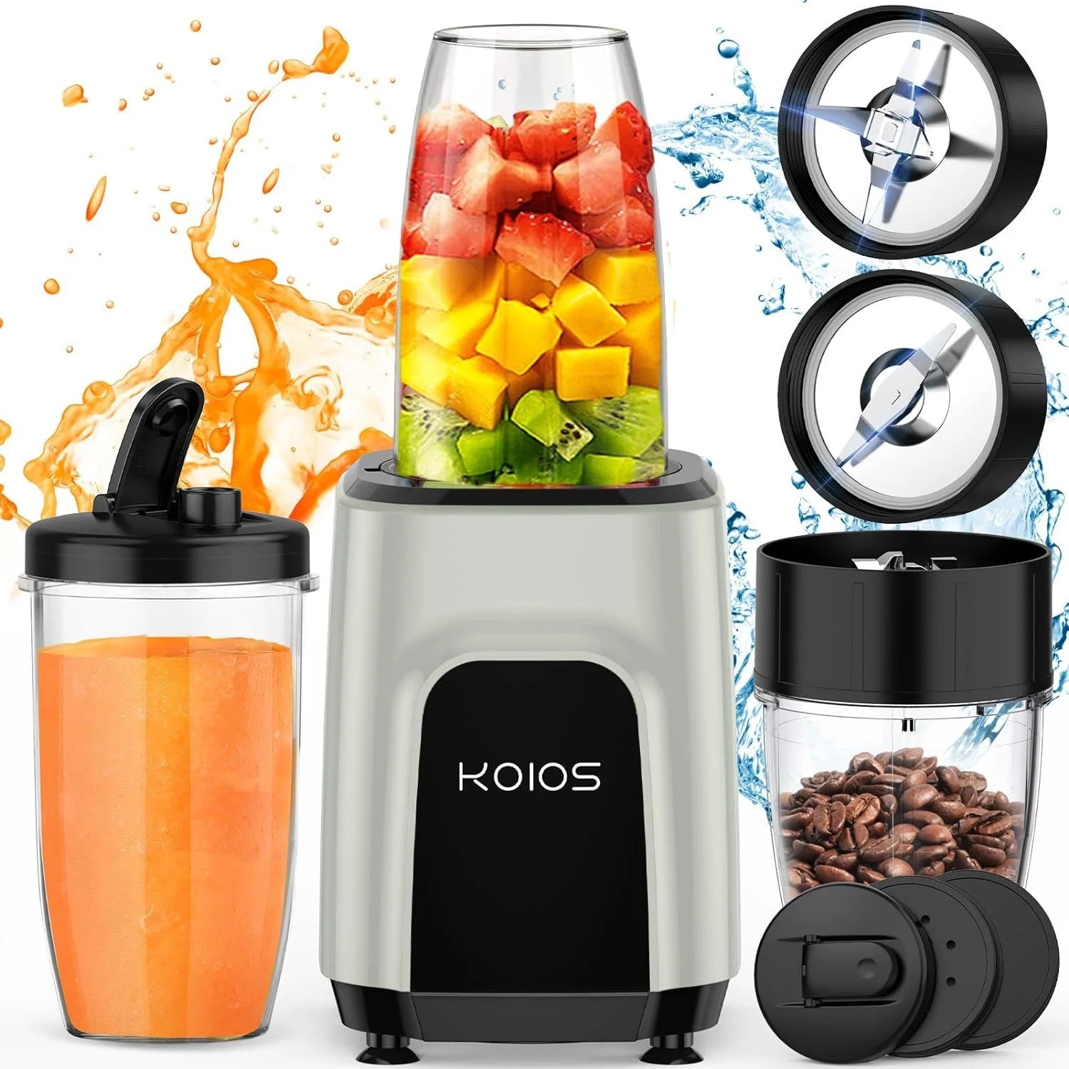 KOIOS 850W Blender Set - 11-Piece - Create Delicious Creations