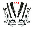 Front Strut & Shocks Tie Rods BJ Link fits Toyota Tacoma 4 Wheel Drive 95-04