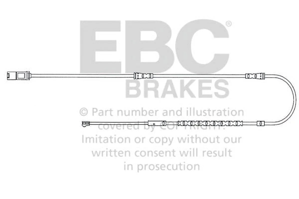 EBC WEAR LEAD Fits select: 2010-2011 BMW 528, 2010-2016 BMW 535