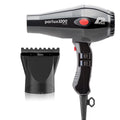 Bundle 2: (1) Parlux 3200 Plus Black Hair Dryer and (1) M Hair Designs Hot Blow Attachment Black