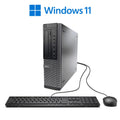 Dell 7010-T Desktop PC with Intel Core i5-3570 Processor, 16GB Memory, 2TB Hard Drive and Windows 11 Pro (Monitor Not Included) - Used - Like New