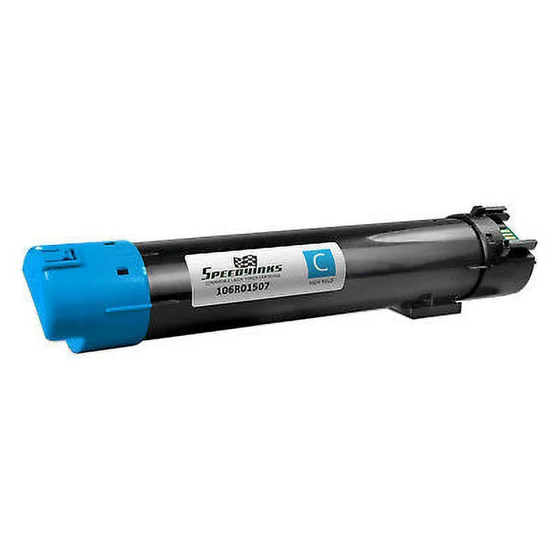 SPEEDYINKS Compatible Toner Cartridge Replacement for Xerox Phaser 6700 106R01507 High Yield (Cyan)