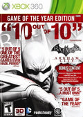 Batman Arkham City Game of the Year- Xbox 360 (Used)