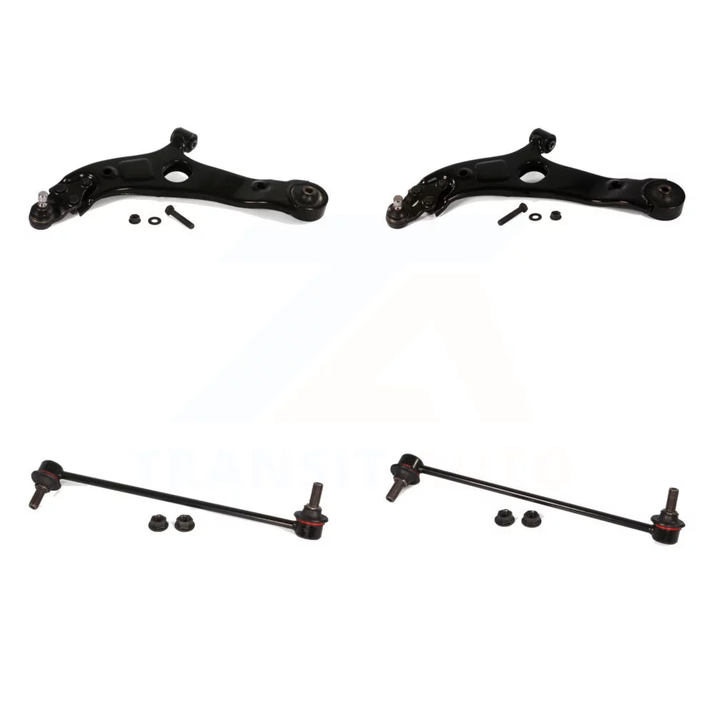 Front Suspension Control Arm And Ball Joint Assembly Stabilizer Bar Link Kit For 2012-2014 Hyundai Sonata SE 12.64 Center To Length KTR-100240