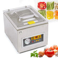 Commercial Chamber Vacuum Sealer Machine Kitchen Food Chamber Vacuum Sealer, Packaging Machine Sealer for Food Saver, 110V- DZ-260S
