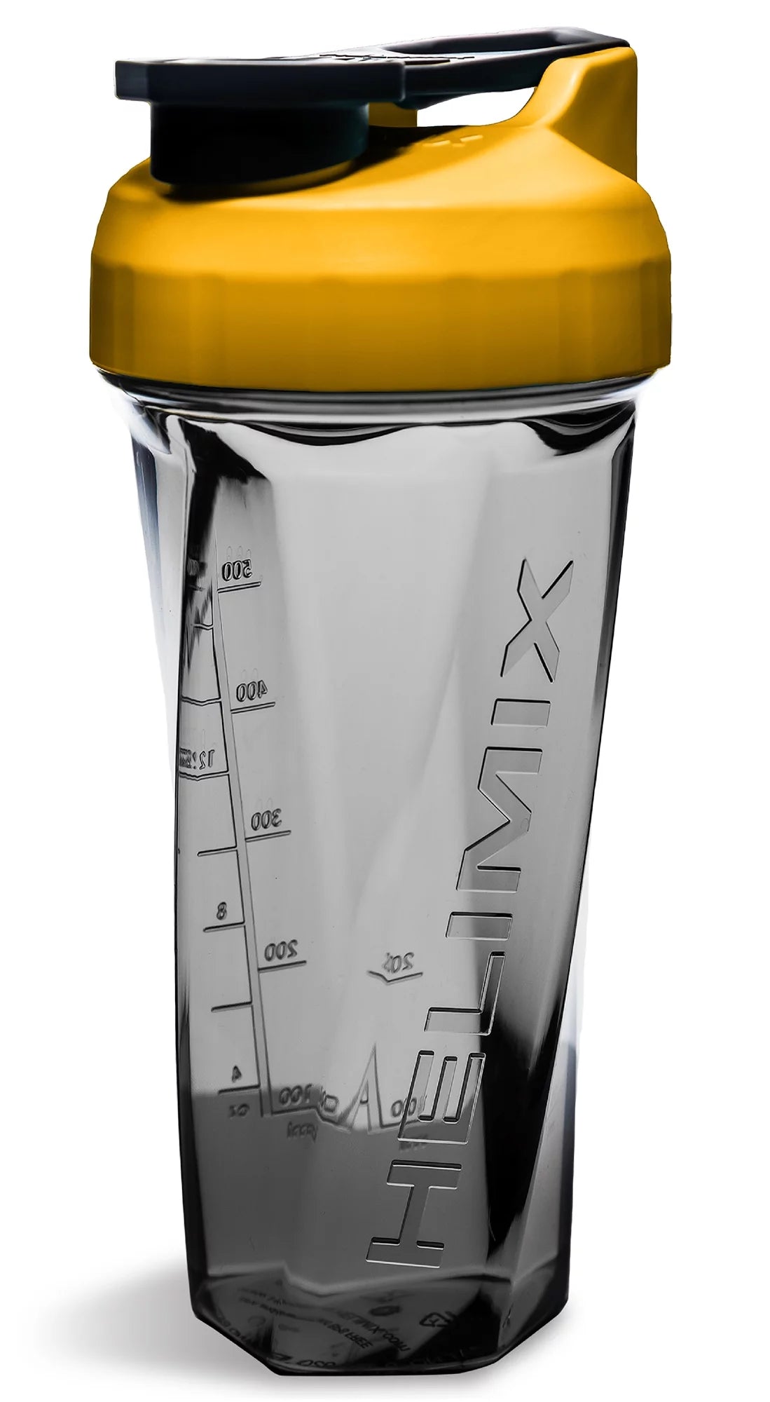 Helimix 2.0 Vortex, Yellow, Portable Pre-Workout Blender Shaker Bottle, 28oz