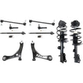 New Control Arm Ball Joint Suspension Kit Set of 10 Front Driver & Passenger