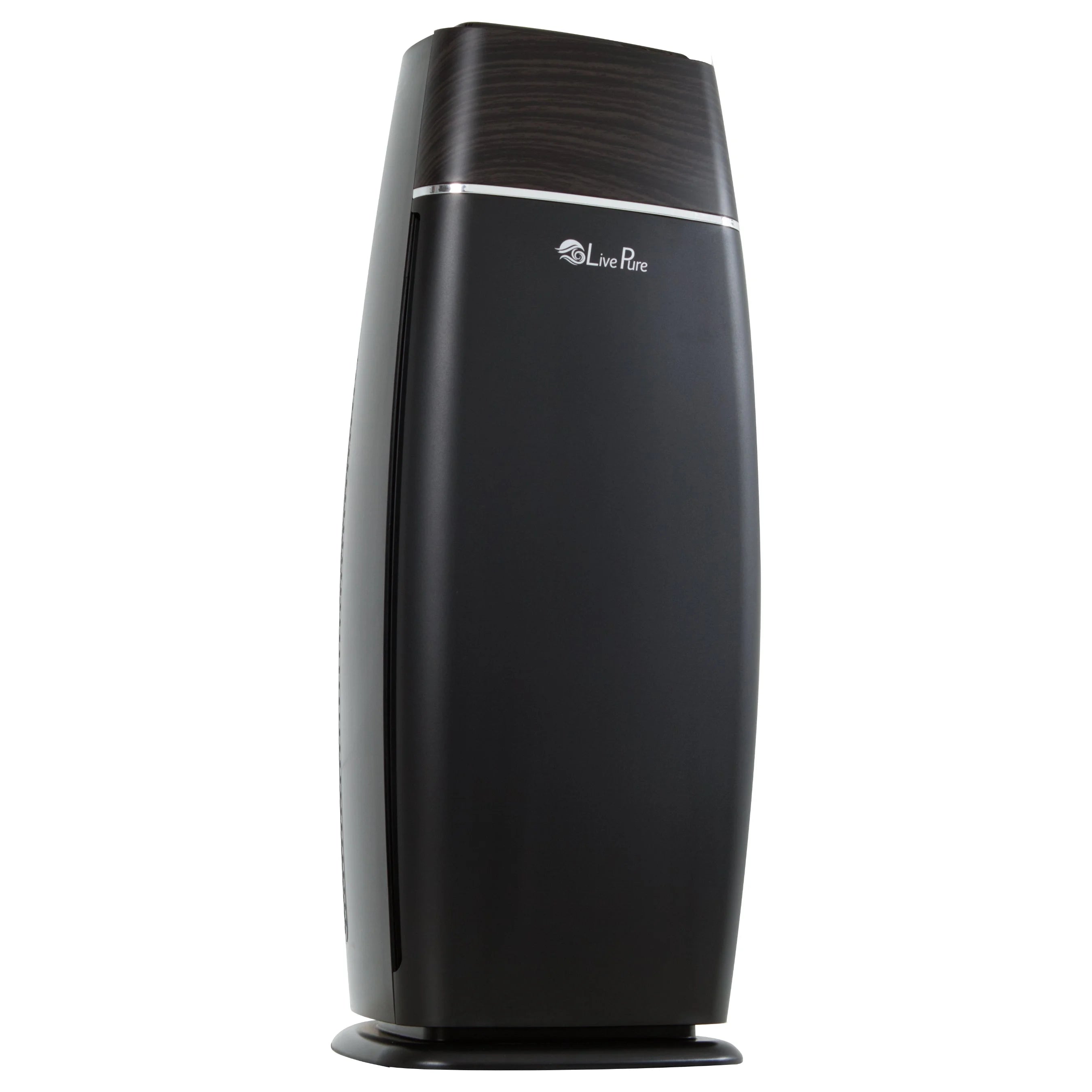LivePure LP260TH-B Sierra Series True HEPA Digital Tall Tower Air Purifier for Home Captures Allergens, Smoke, Pollen, Mold, Dust Mites, Pet Hair, Energy Star Certified, Mahogany/Black