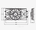 Dual Radiator and Condenser Fan Assembly Fits select: 2005-2010 CHEVROLET COBALT, 2007-2009 PONTIAC G5