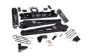 Zone OffRoad 2019-2022 Dodge Ram 3500 Gas 4in Front 3in Rear Radius Arm Block with Overload No Shocks ZOND102