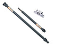 SuperATV U Series Heavy Duty Rhino Driveline Prop Shaft for Polaris RZR XP Turbo (2016+) | Front and Rear | With Cast Carrier Bearing | Made With 4130 Chromoly|PRP01-016F-001R-0-C