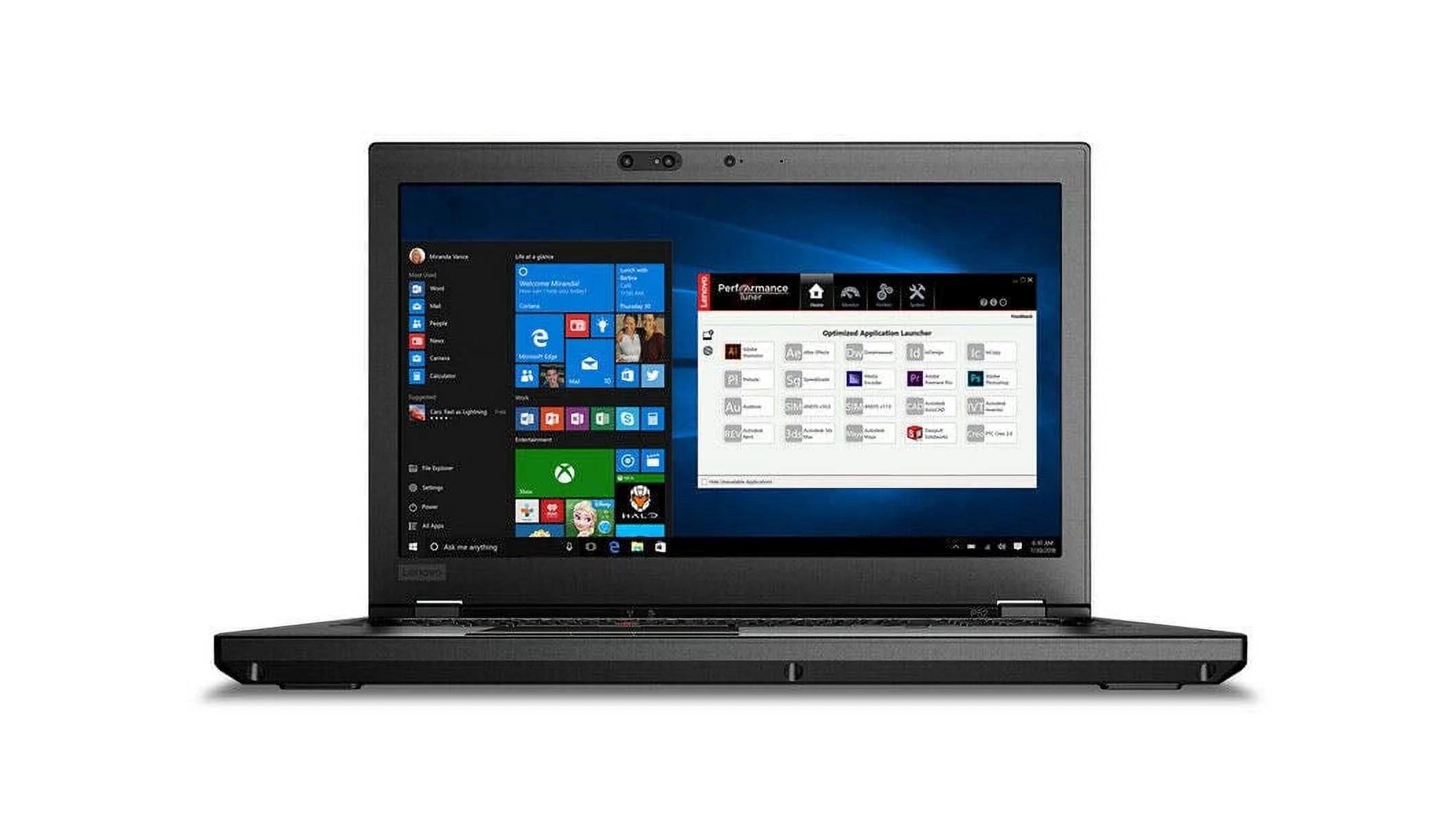 Lenovo Flagship ThinkPad P52 15.6 FHD LED Backlight Laptop | Intel Core i7 8750H 6-core | 16GB RAM | 512GB SSD | NVIDIA Quadro P1000 | Fingerprint Reader | USB-C | Webcam | Windows 10 Pro