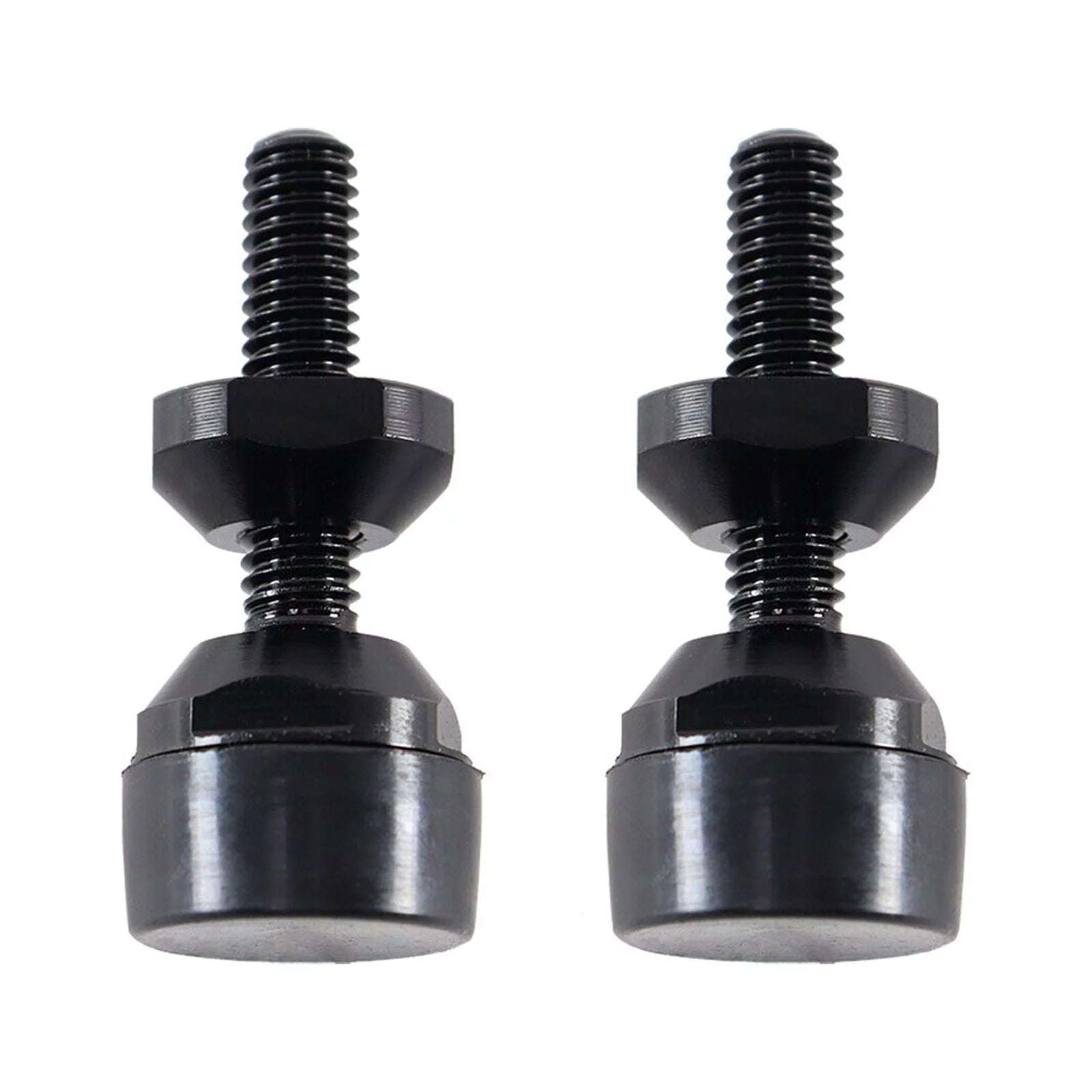 2 x Aluminum Hood Adjustment Bumpers Stoppers Fits GM Cars Regal Camaro Firebird