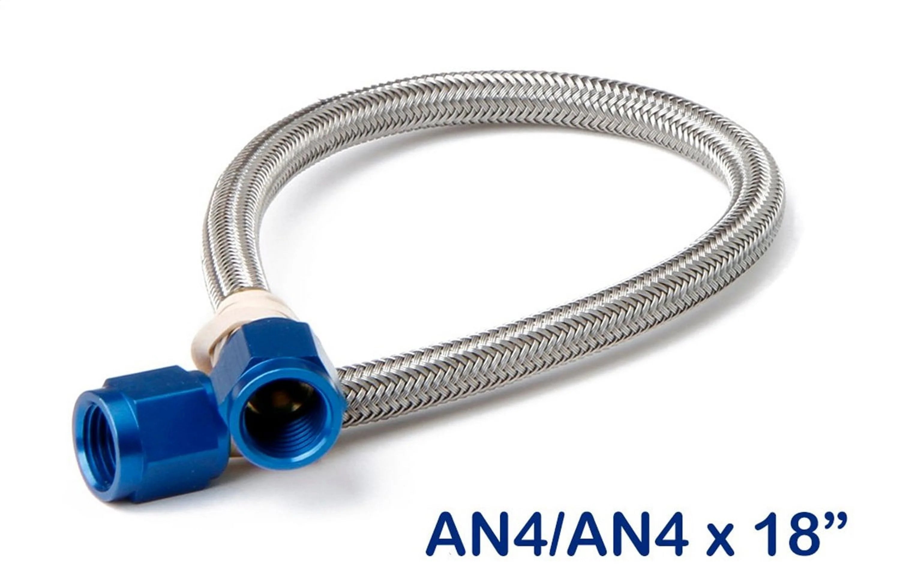 NOS 15220NOS Fuel Hose Stainless Steel Braided Hose