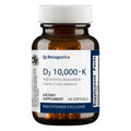 Metagenics D3 10,000 + K - For Immune Support, Bone Health & Heart Health* - Vitamin D with MK-7 (Vitamin K2) - Non-GMO - Gluten-Free - 60 Softgels