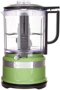 KitchenAid 5 Cup Food Chopper KFC0516QGA Whisk Whip Stir 2-Speed Green Apple