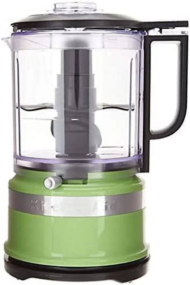 KitchenAid 5 Cup Food Chopper KFC0516QGA Whisk Whip Stir 2-Speed Green Apple