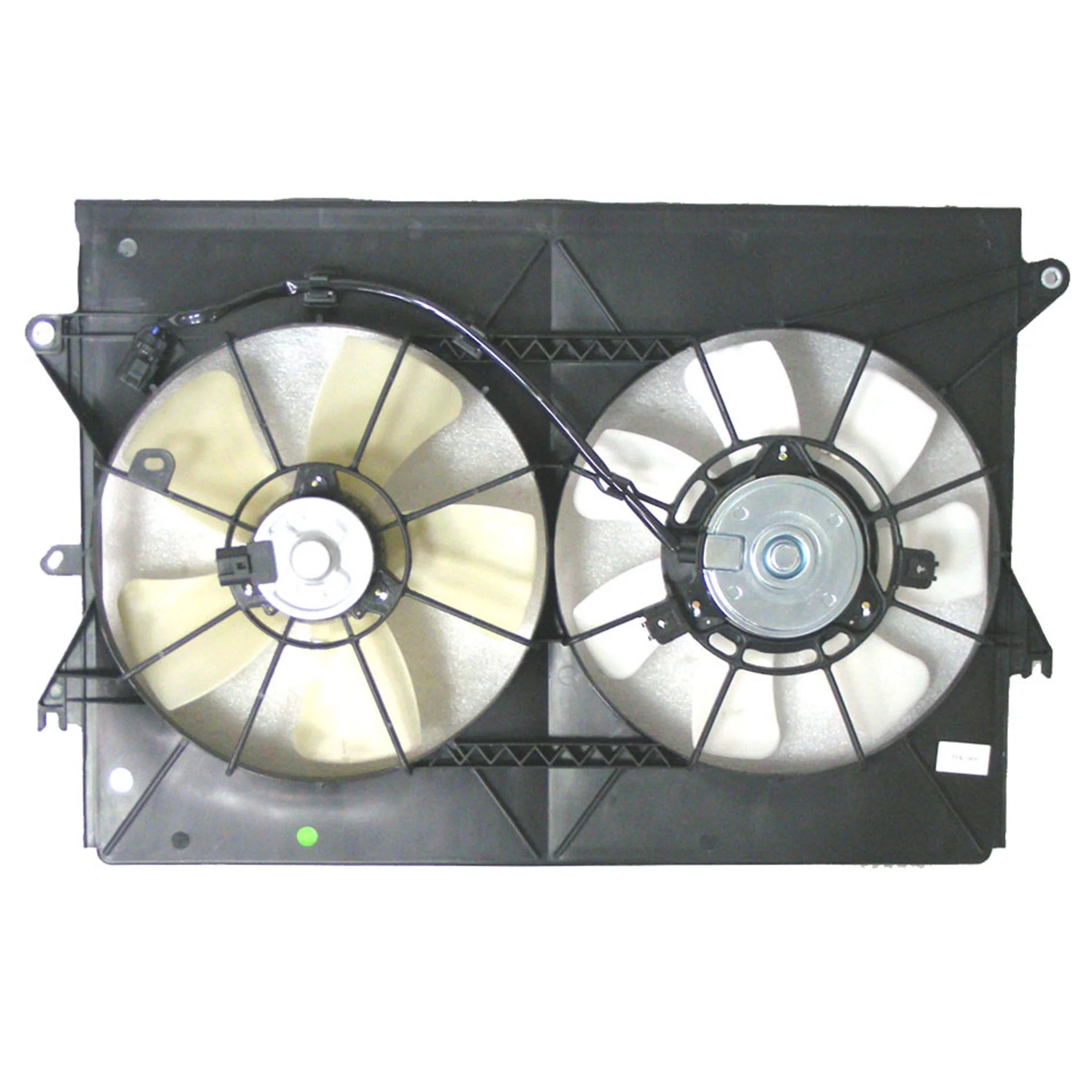 Agility Auto Parts 6038101 Dual Radiator and Condenser Fan Assembly for Scion Models