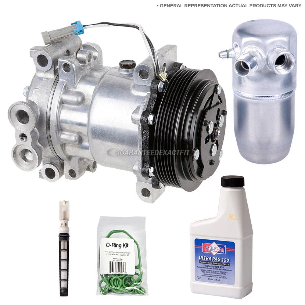 For Ford Mustang 2019 2020 2021 AC Compressor & A/C Repair Kit - Buyautoparts