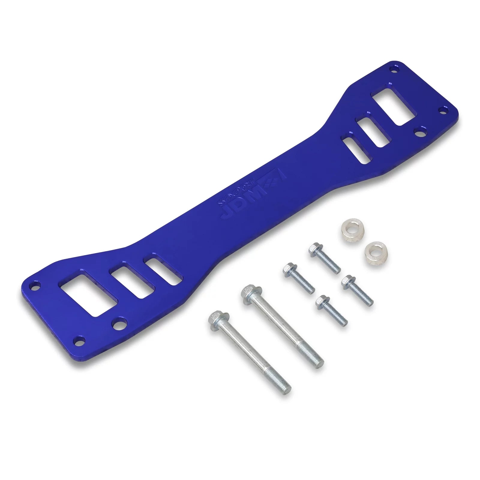 AJP Distributors JDM Sport Billet Aluminum Blue Rear Lower Suspension Chassis Subframe Brace Tie Bar Compatible/Replacement For Acura RSX DC5 Honda Civic SI EP3 2002 2003 2004 2005 2006 02 03 04 05 06