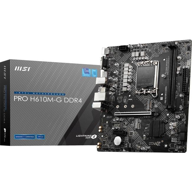 DDR4 H610 Socket1700 Max64GB DDR4 mATX Motherboard