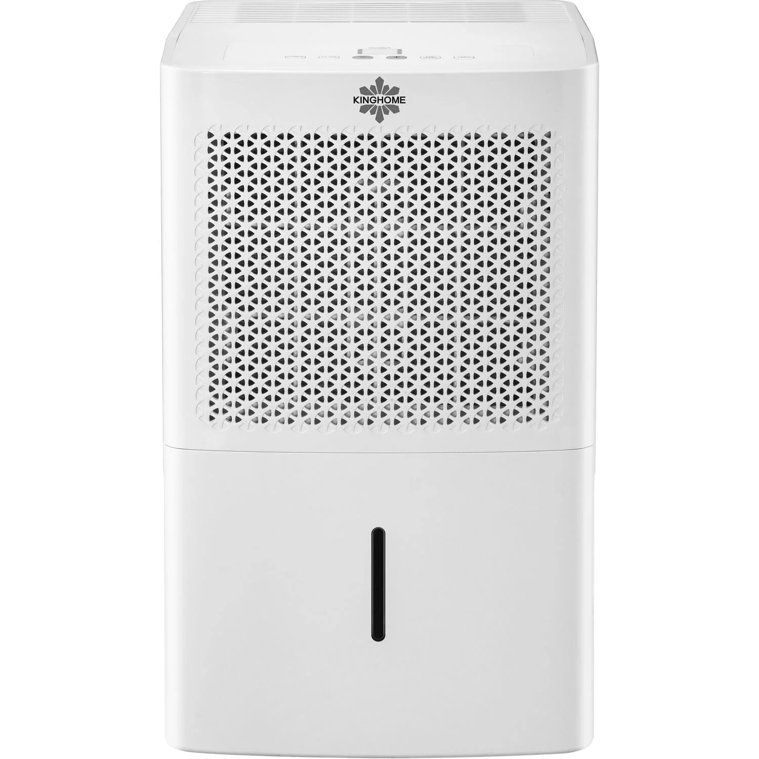 Kinghome Energy Star 35-Pint Portable Dehumidifier | Removes Moisture in Garages, Basements, Living Rooms, Large Areas up to 3,500 Sq.Ft. | LED Display | Removable Tank | KHD35BW