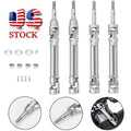 JahyElec Steel Front & Rear CVD Drive Shaft For 1/10 Traxxas Slash 2WD 4X4 Rustler RC Car