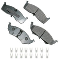 Akebono ASP730B Disc Brake Pad Kit Fits select: 2001-2003 CHRYSLER INTREPID, 1999-2004 CHRYSLER 300M