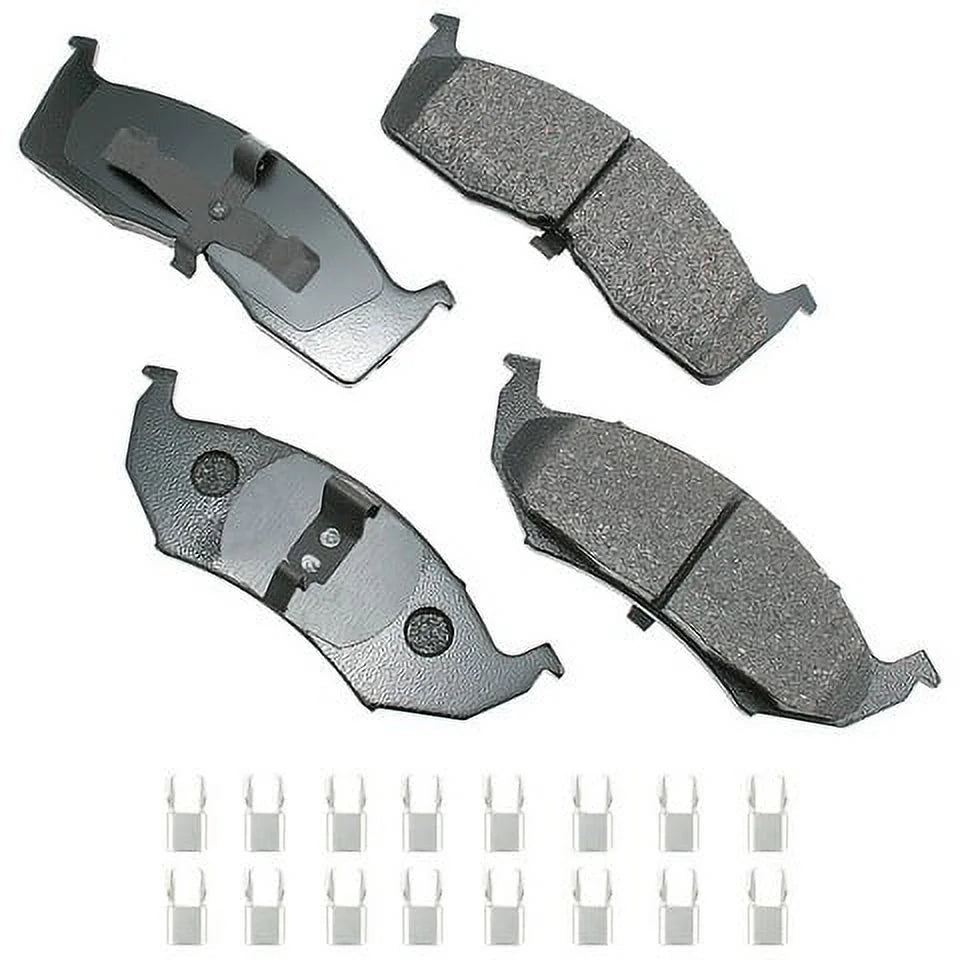 Akebono ASP730B Disc Brake Pad Kit Fits select: 2001-2003 CHRYSLER INTREPID, 1999-2004 CHRYSLER 300M