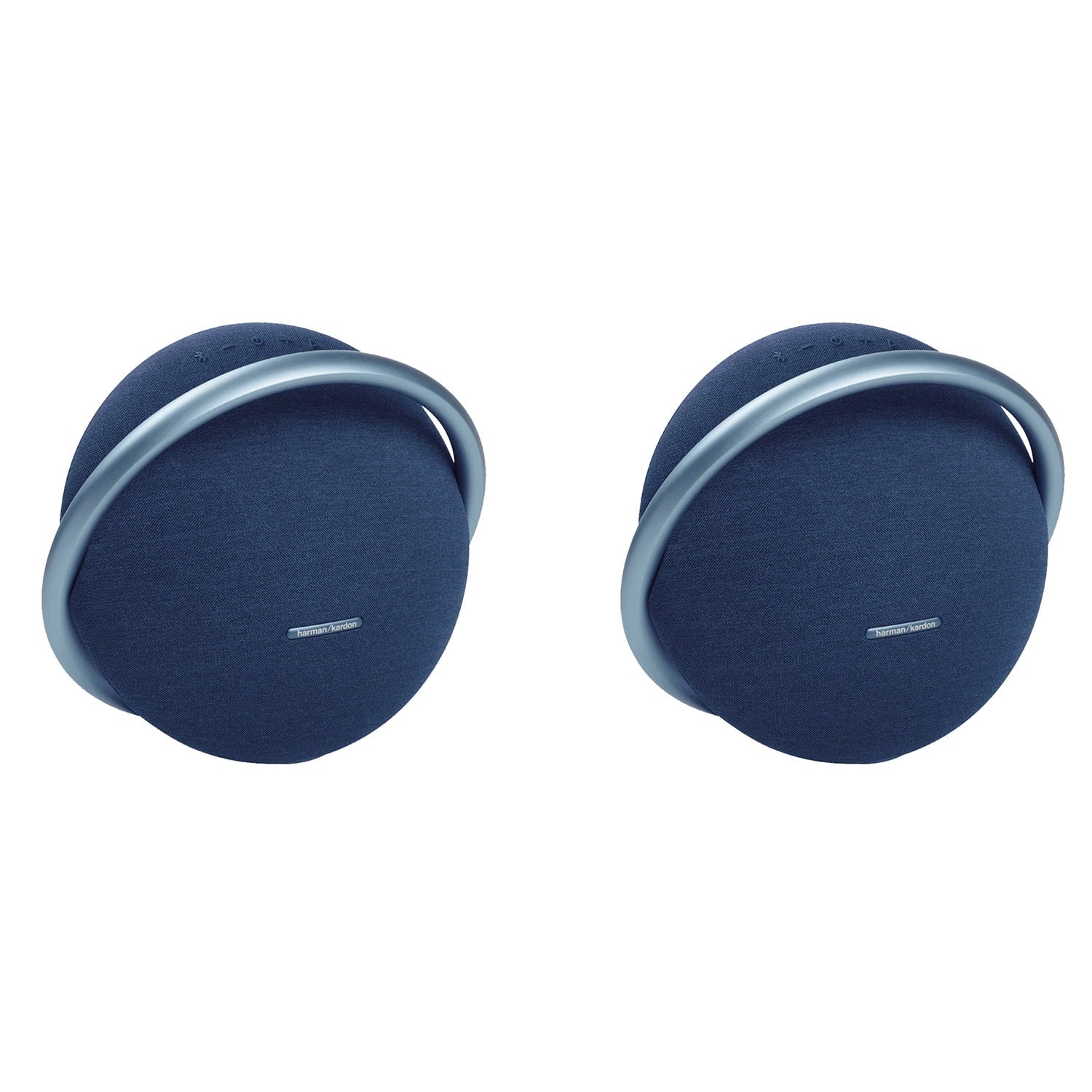 2 Pack Harman Kardon Onyx Studio 7 Bluetooth Wireless Portable Speaker 2-Pack - 8 Hours Music Play Time - Blue