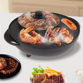 Circular Edition Hotpot Grill Combo Indoor BBQ Parties Electric Hot Pot Shops
