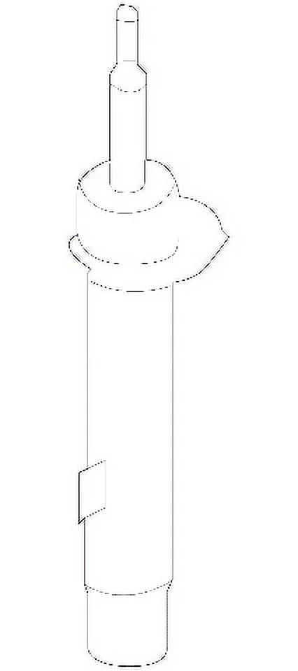 New Genuine BMW Left Front Spring Strut (2014-2019) OE 31316873779