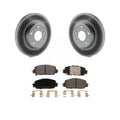 Transit Auto - Front Coated Disc Brake Rotors And Ceramic Pads Kit For 2020 Honda CR-V 2.0L KGT-102080