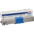 Oki Original LED Toner Cartridge - Cyan - 1 Each - 3000 Pages | Bundle of 2 Each