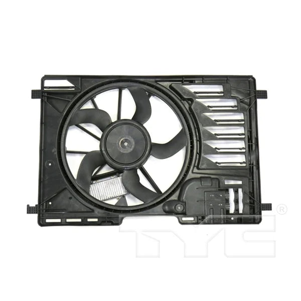 TYC 622910 Dual Radiator and Condenser Fan Assembly Fits select: 2012-2014 FORD FOCUS, 2013-2016 FORD ESCAPE