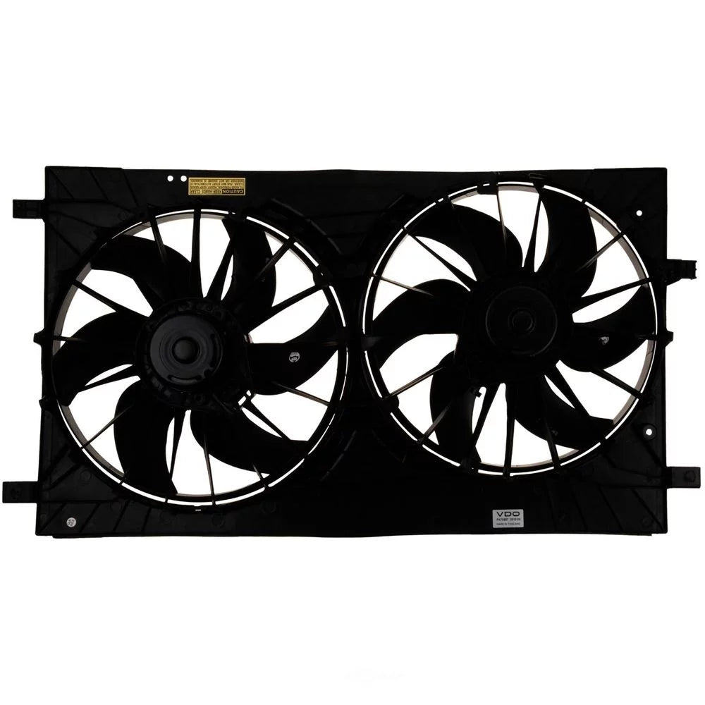 VDO FA70557 Dual Radiator & Condenser Fan Assembly Fits select: 2007-2017 JEEP PATRIOT, 2011-2014 CHRYSLER 200