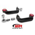 Billet Aluminum Camber Links Adjustable Poly & Rod Ends for 2015-2018 S550 Mustang, Anodized Black