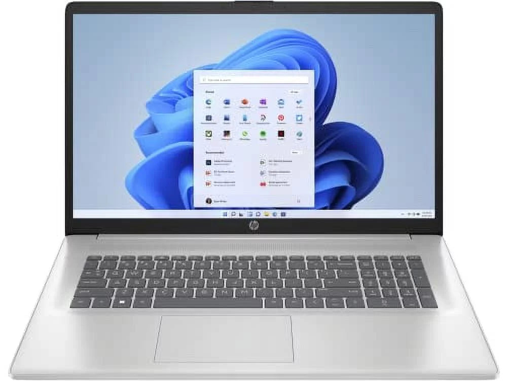 HP Laptop 17 17.3 FHD (1920 x 1080) Laptop Computer - 13th Gen Intel Core i7-1355U 10-Core up to 5.0 GHz Processor, 16GB DDR4 RAM, 256GB NVMe SSD + 2TB HDD, Intel Iris Xe Graphics, Windows 11 Home